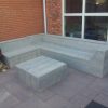 Loungebank LOW met hocker2